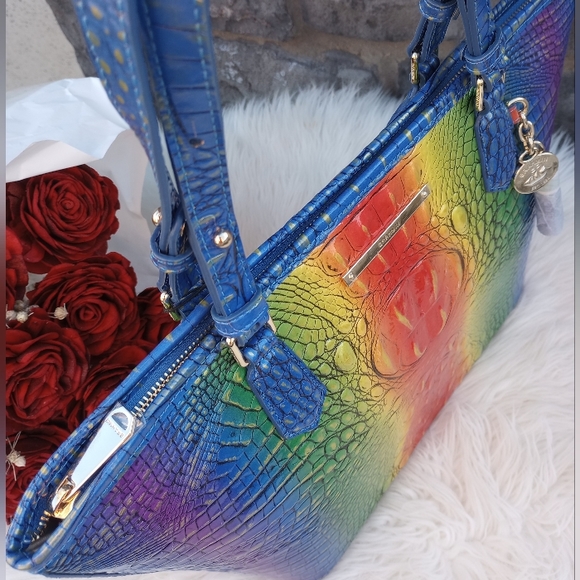 Brahmin Popsicle Ombré Melbourne Medium Asher Shoulder Bag - Picture 10 of 12